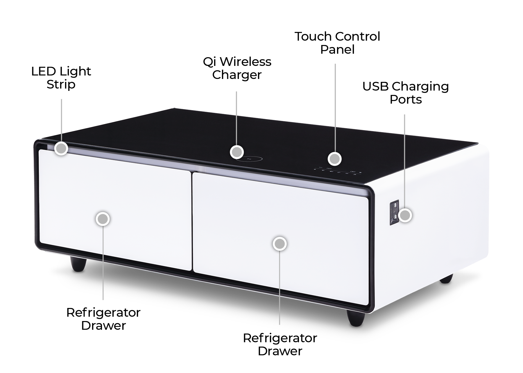 LIVTAB Smart Coffee Table LT135